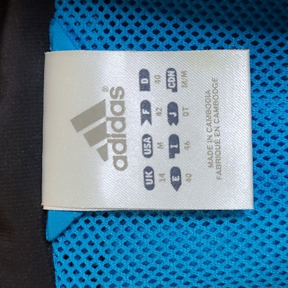 Adidas Vintage Windbreaker/Track Jacket Women's Sz M Cir 2006 Great Cond… - Picture 6 of 12